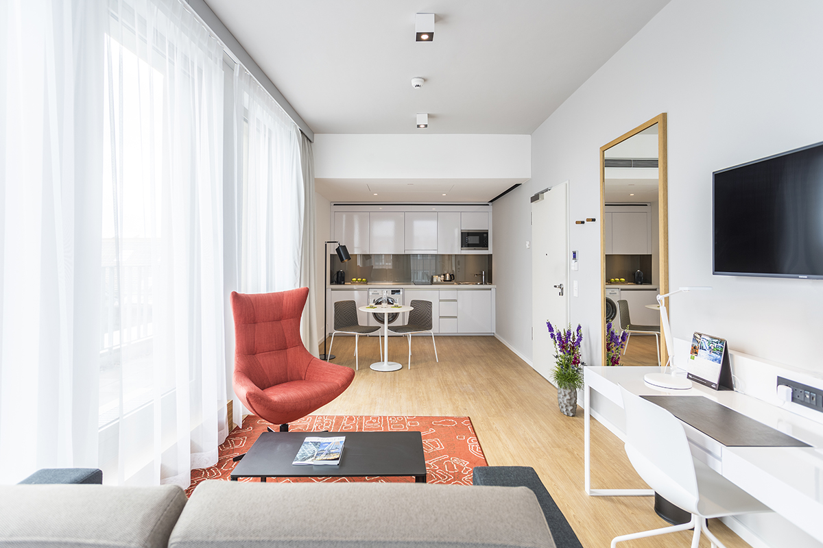 One Bedroom Deluxe Apartments Capri by Fraser Berlin
